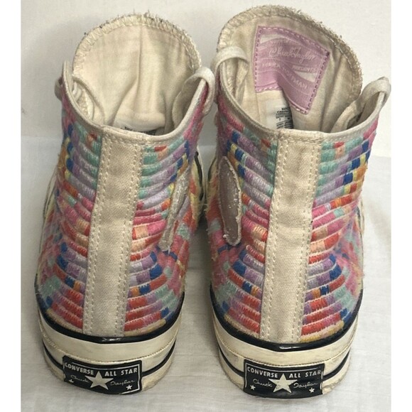 Mara Hoffman x Chuck Taylor Converse All Star Hi 70 Men's 7 Woman's 9 Multicolor - Picture 2 of 7